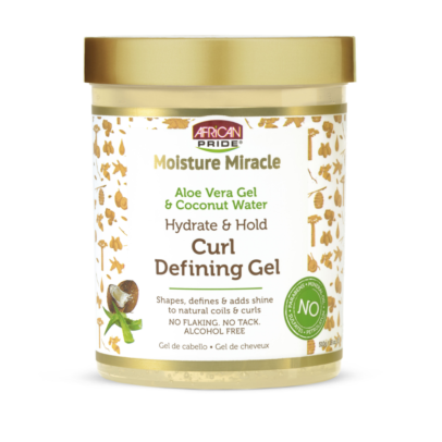 MOISTURE MIRACLE ALOE & COCONUT WATER CURL DEFINING GEL